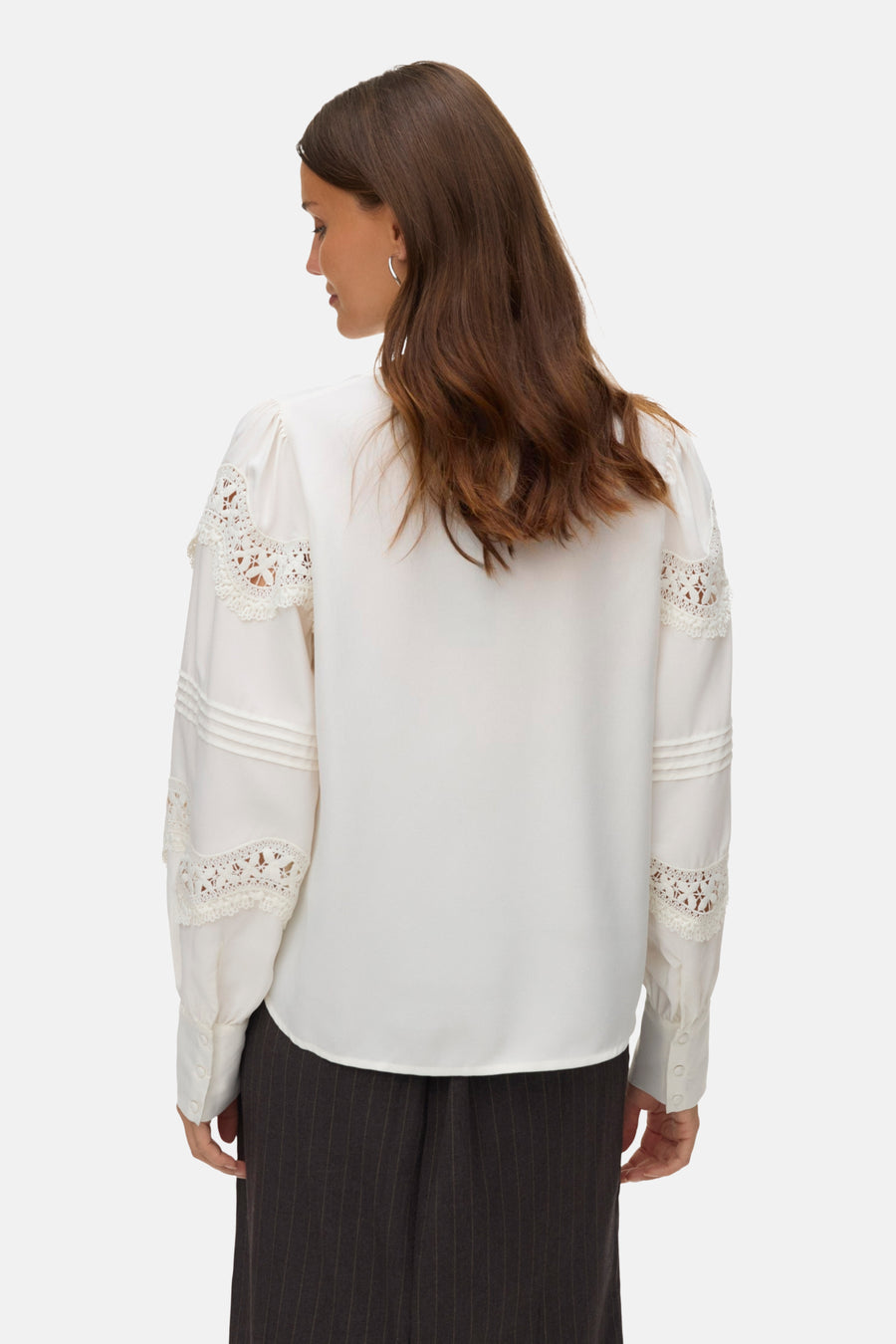 Chemise à manches longues - blanc - VERO MODA® - 3