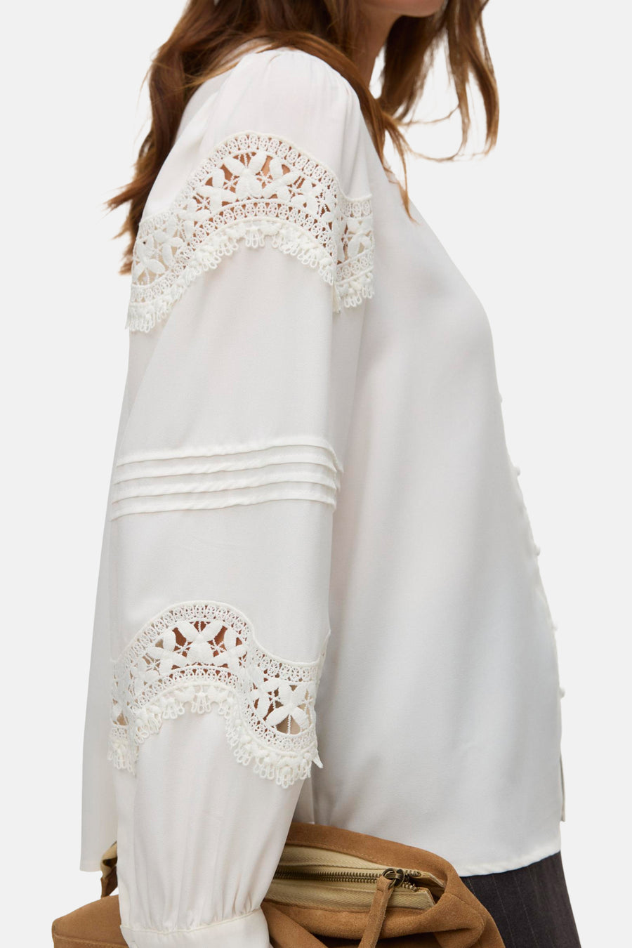 Chemise à manches longues - blanc - VERO MODA® - 4