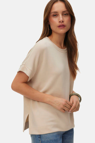 T-shirt à manches courtes - écru