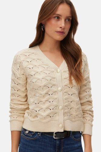 Cardigan Écru - VERO MODA® - VERO MODA® - 4