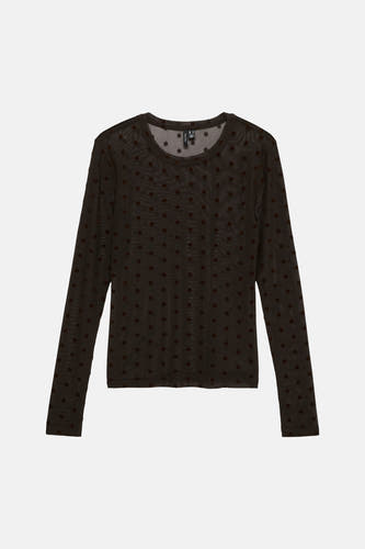 T-shirt (manches longues) brun - VERO MODA®