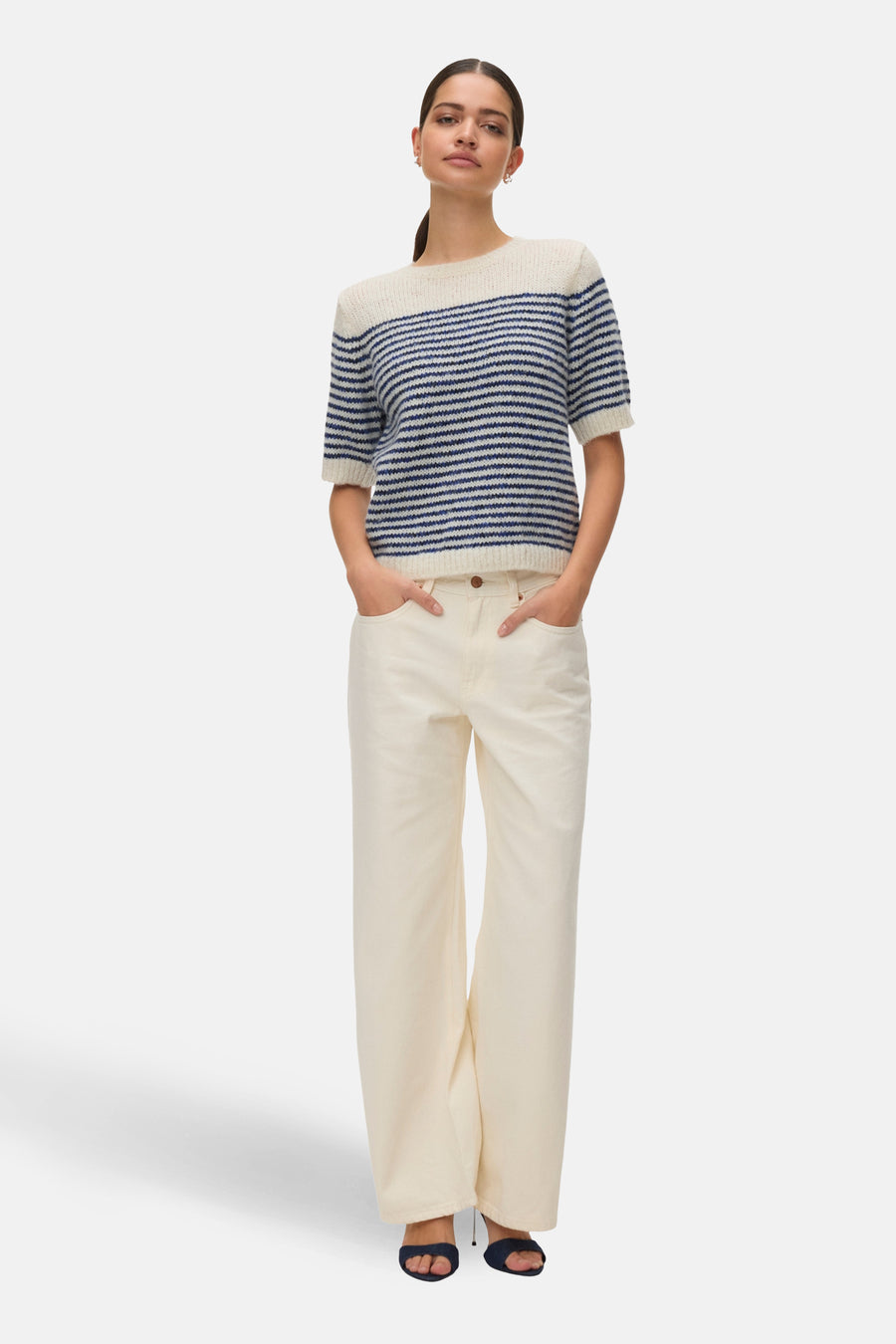 Pull col O bleu - VERO MODA®