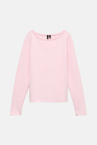 Pull à col rond - rose - VERO MODA®