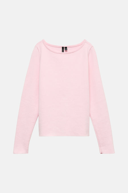 VMLUNA LS BOATNECK KNIT PULLOVER EXP