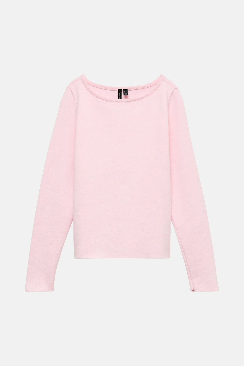 VMLUNA LS BOATNECK KNIT PULLOVER EXP