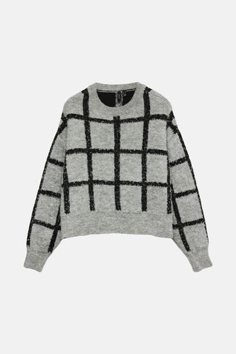 VMAMIYA LS O-NECK KNIT PULLOVER EXP