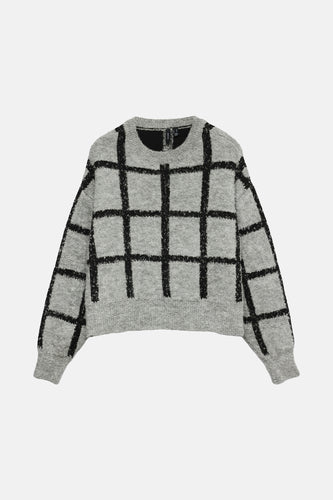 Pull à col rond - gris - VERO MODA®