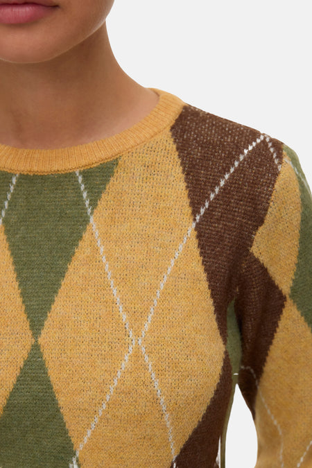 Pull col O Jaune - VERO MODA®