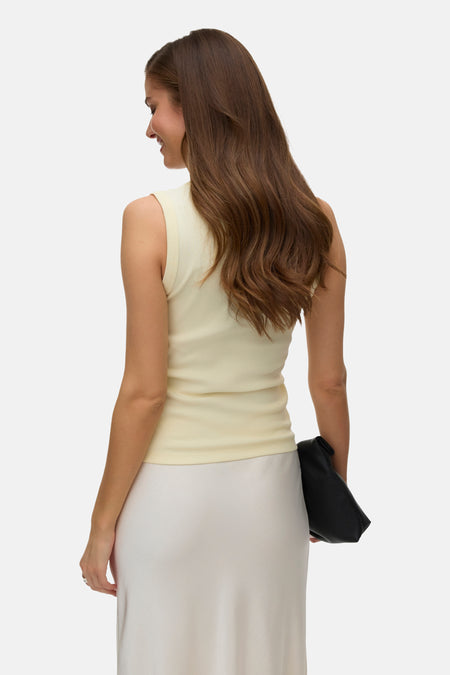 Top - jaune