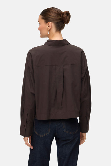 VMJULIET LS SHORT SHIRT WVN VIP