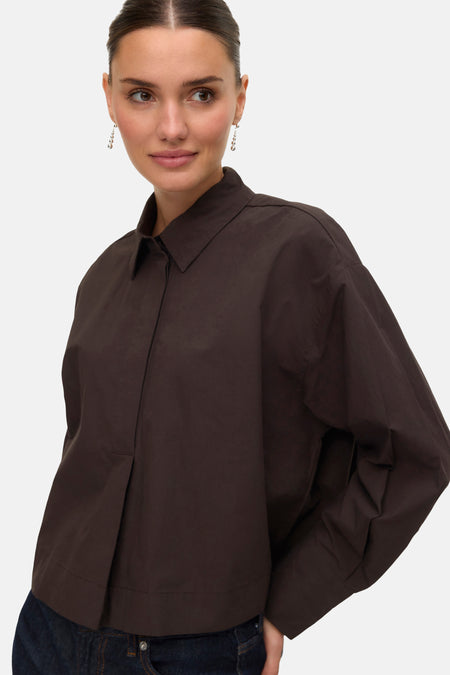 VMJULIET LS SHORT SHIRT WVN VIP