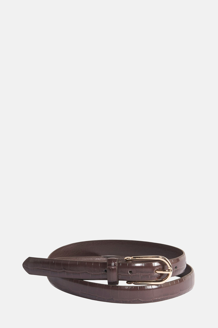 VMBECCA COATED BELT CROCO