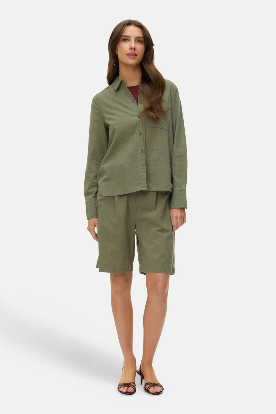 Chemisier (manches longues) vert - VERO MODA®