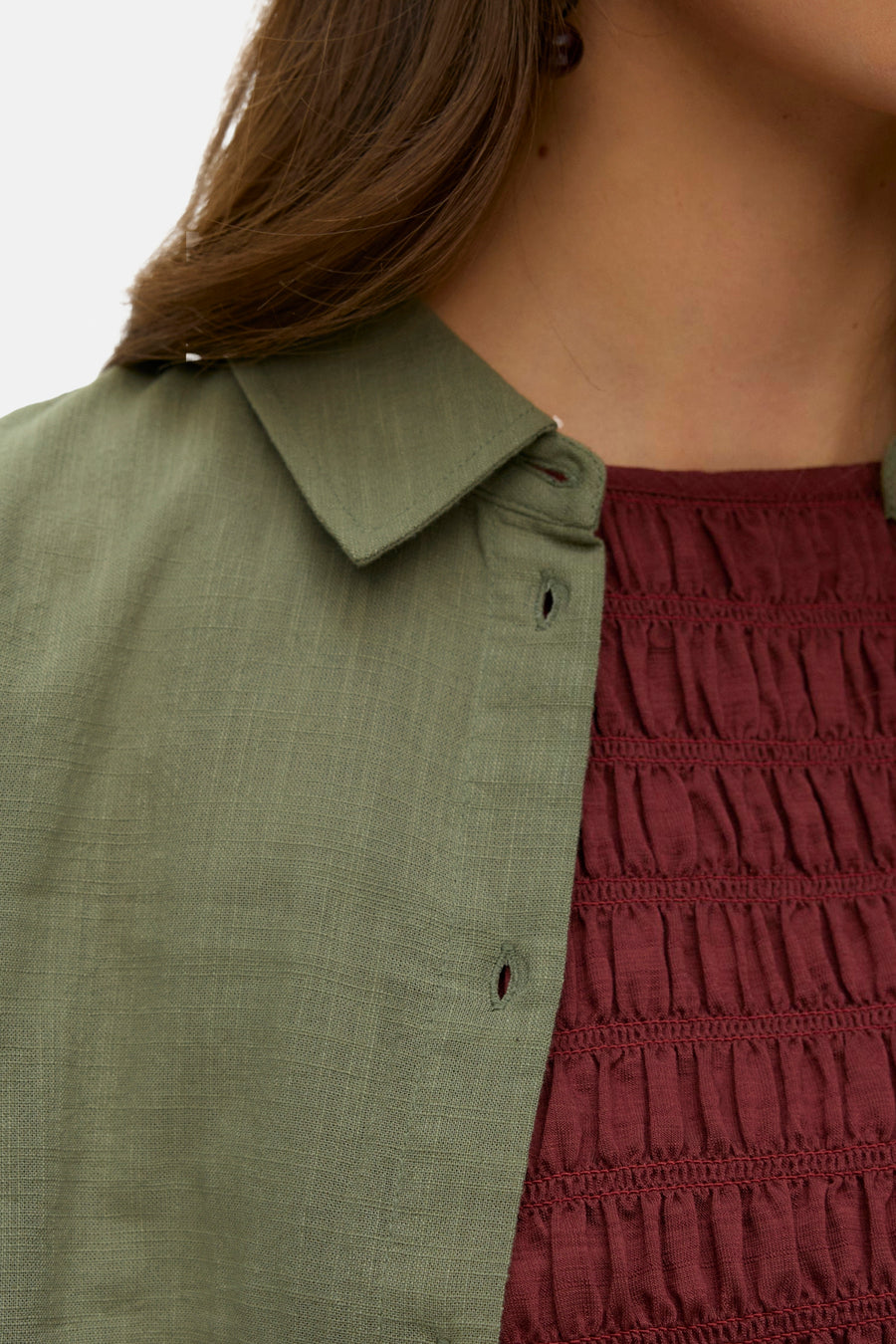 Chemisier (manches longues) vert - VERO MODA®