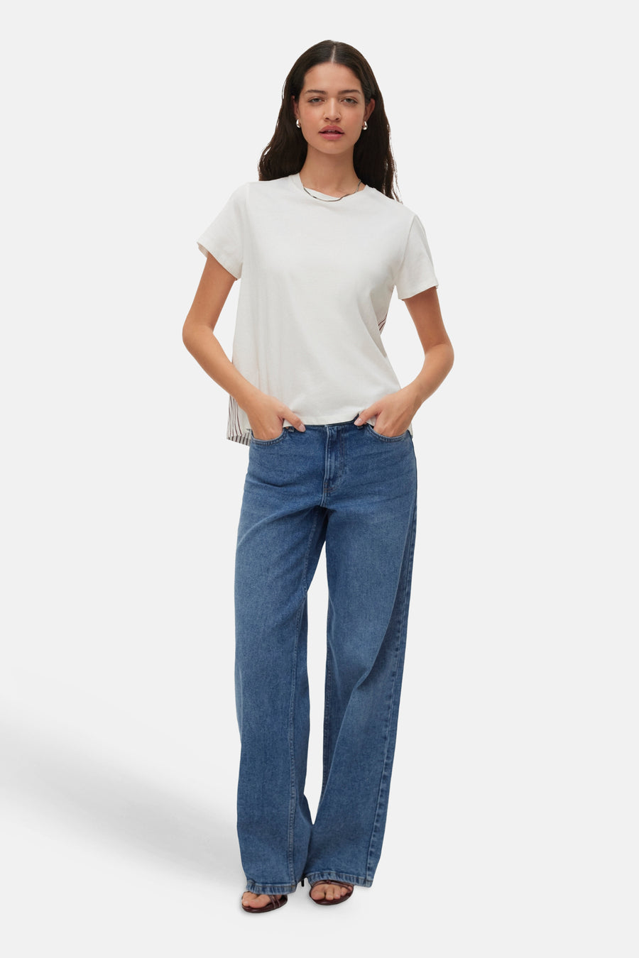 T-shirt (manches courtes) blanc - VERO MODA®