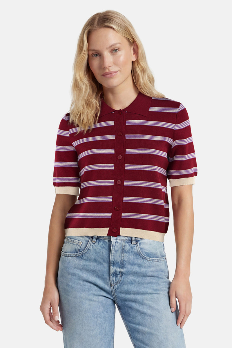 Cardigan - Biking Red