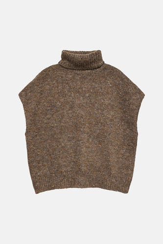 Dames tops pull zonder mouw brun - VERO MODA®