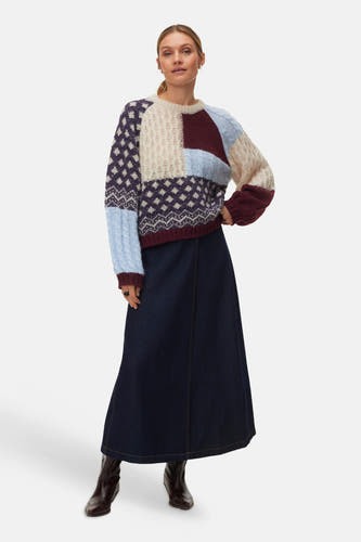 Pull col O multicolore - VERO MODA®