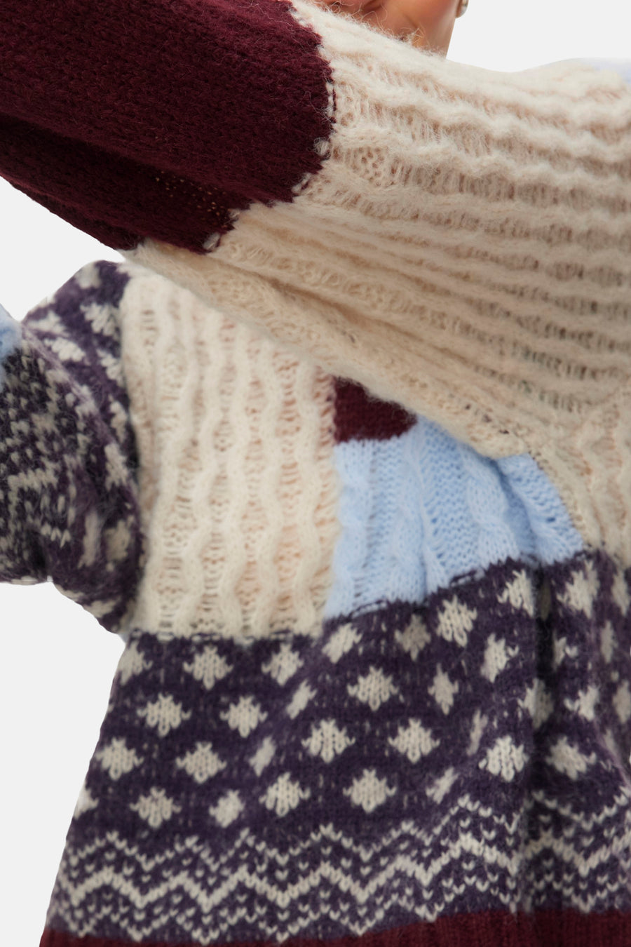 Pull col O multicolore - VERO MODA®
