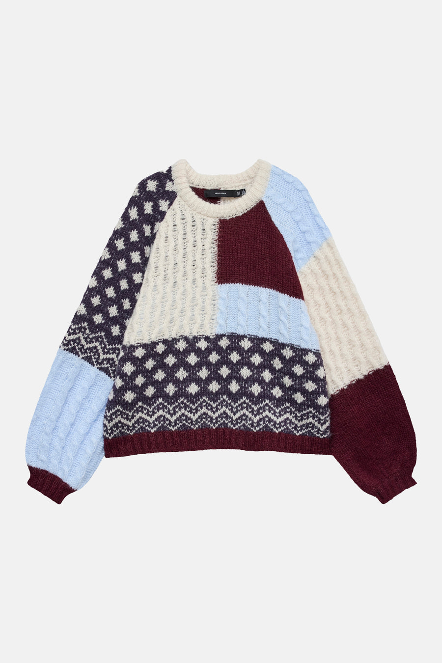 Pull col O multicolore - VERO MODA®