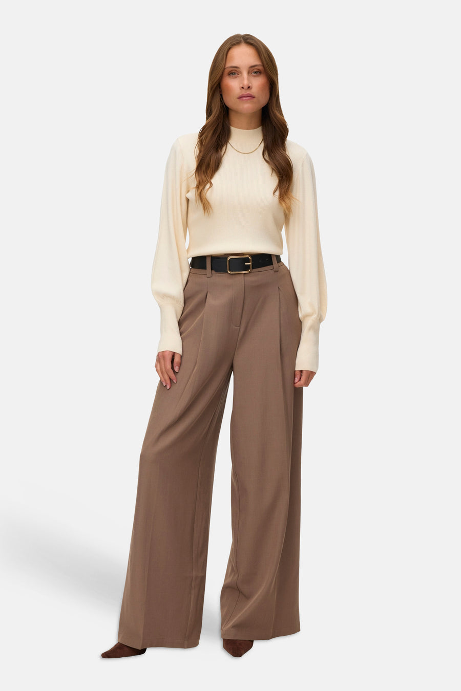 Pull col O Écru - VERO MODA®