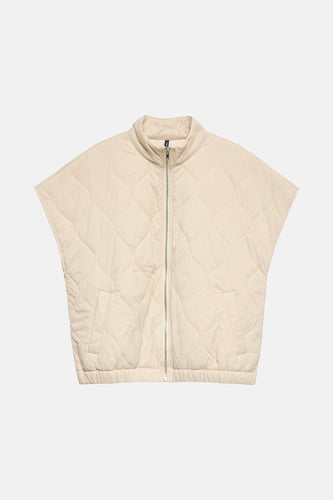 Veste sans manches - écru