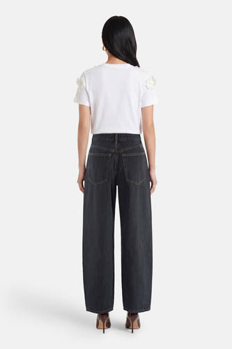 ZOE - dark grey denim