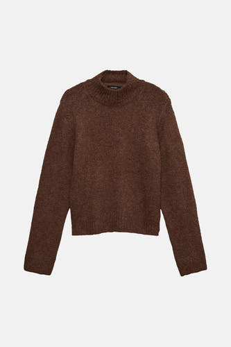 Pull col roulé brun - VERO MODA®