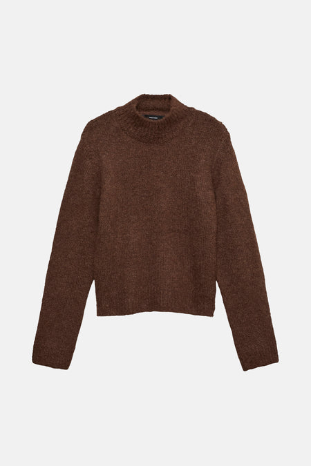 Pull col roulé brun - VERO MODA®