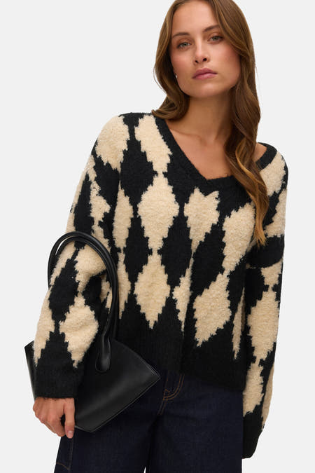 Pull col O noir - VERO MODA®