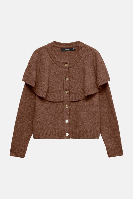 Cardigan - Cocoa Brown