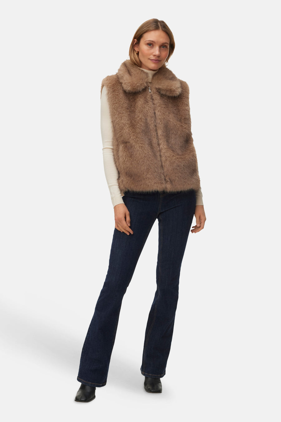 Veste (sans manches) beige - VERO MODA®