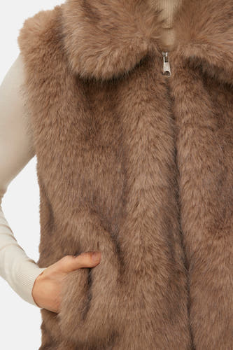 Veste (sans manches) beige - VERO MODA®