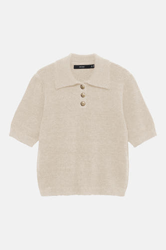 Pulls à manches courtes Écru - VERO MODA®