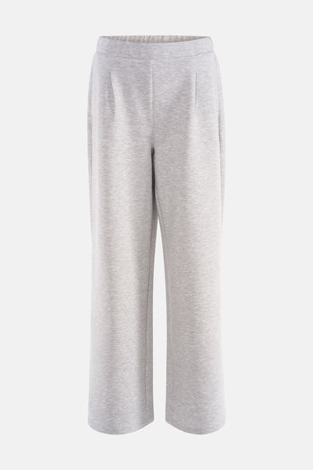 Pantalon gris de Vero Moda avec un design uni et une coupe confortable.
