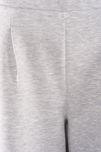 Grijze broek van Vero Moda met een effen dessin en een comfortabele pasvorm.