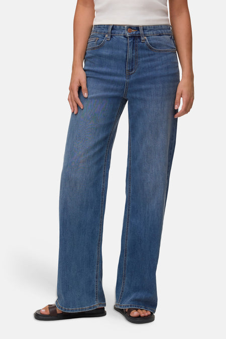 OLIVIA - mid blue denim