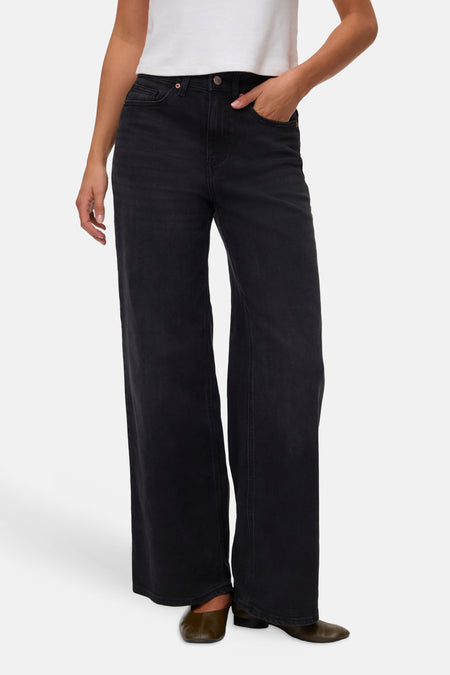 OLIVIA - black denim