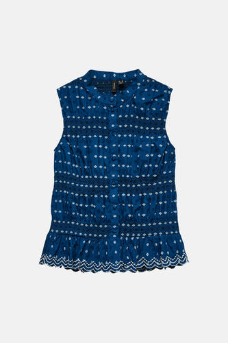 Chemise à manches courtes - bleu