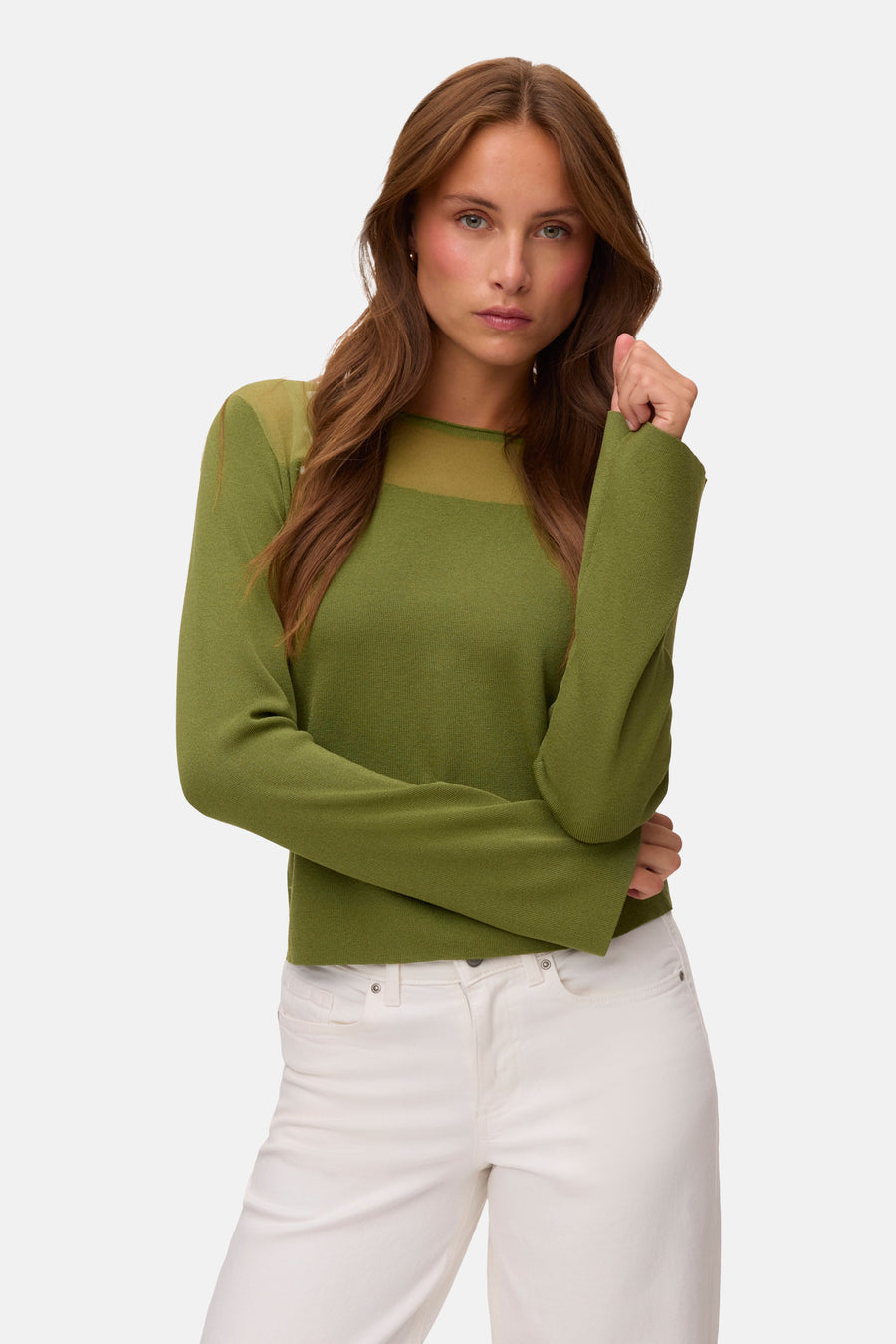 Pull col O vert - VERO MODA®