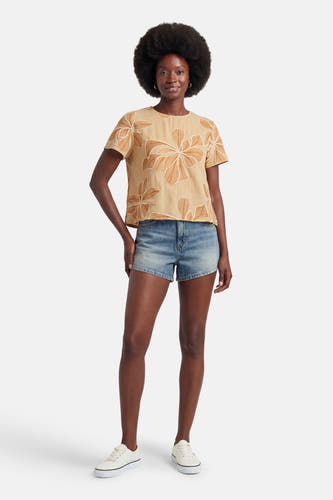 Chemisier (manches courtes) beige - VERO MODA®