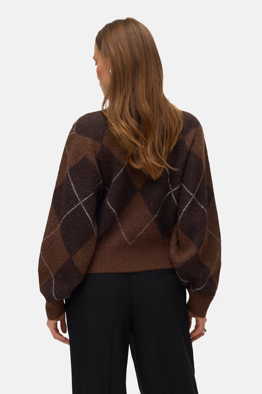 Pull col roulé brun - VERO MODA®