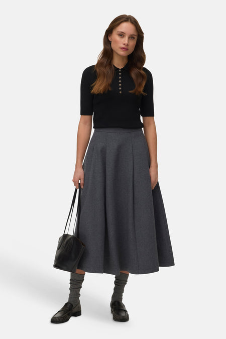 Jupe - Medium Grey Melange