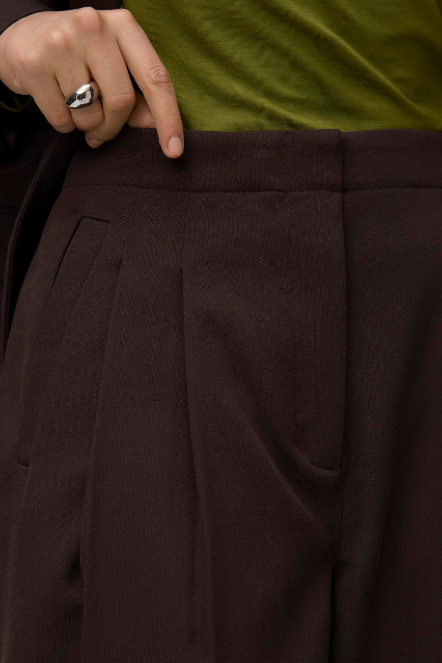 Pantalon de costume brun - VERO MODA®