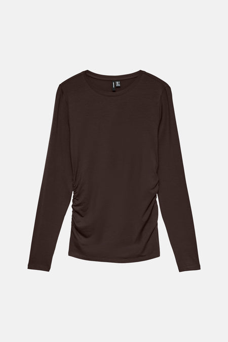 T-shirt à manches courtes - brun