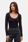 T-shirt à manches longues - Black