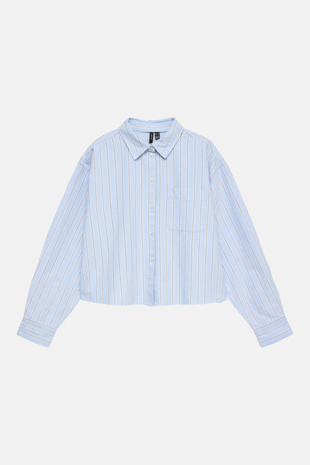 Chemise à manches longues - bleu
