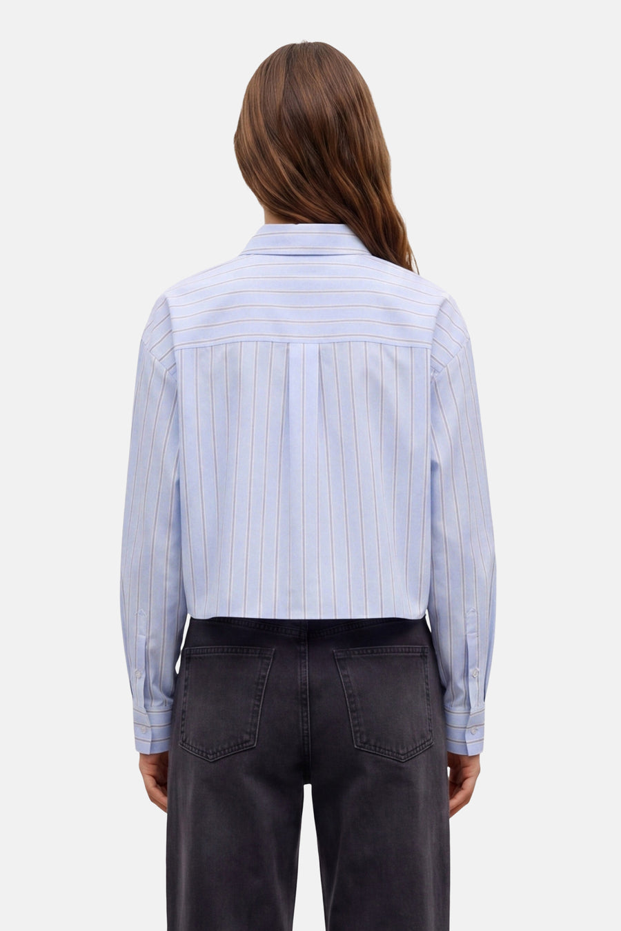 Chemise à manches longues - bleu