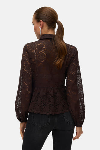 Chemisier (manches longues) brun - VERO MODA®