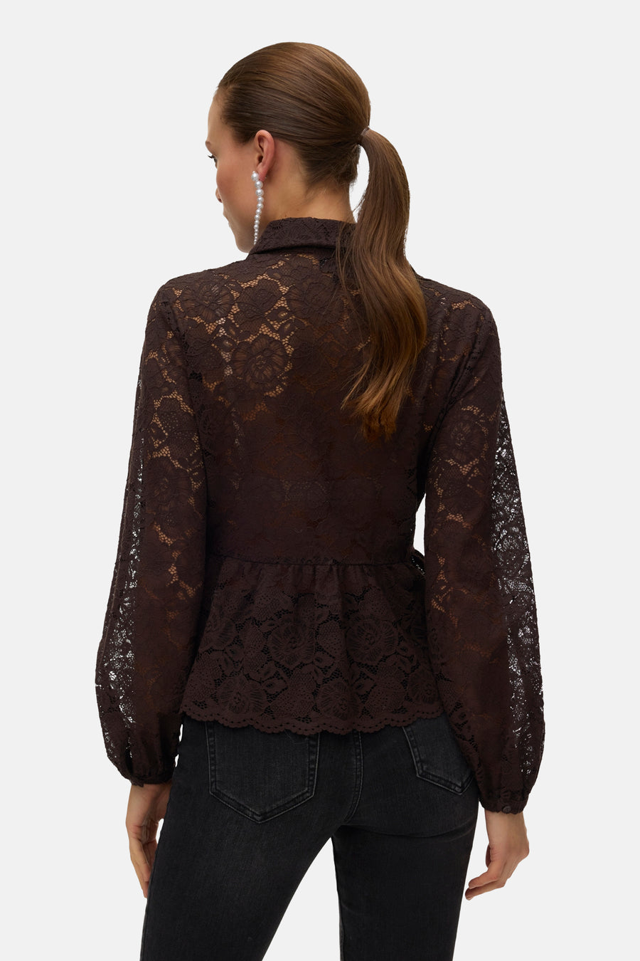 Chemisier (manches longues) brun - VERO MODA®